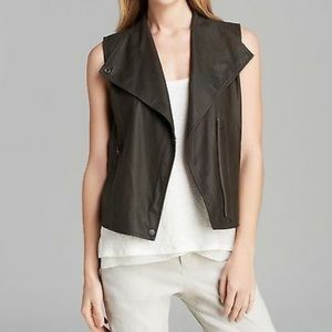 Vince ‘paper’ Leather vest